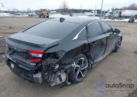 2021 Honda Accord Sport 2.0T z USA, uszkodzony, nr VIN 1HGCV2F30MA028698